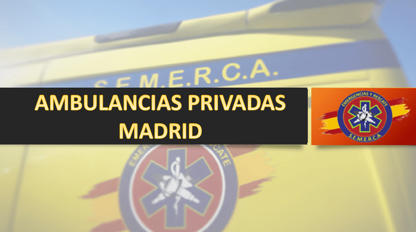 ambulancias privadas madrid